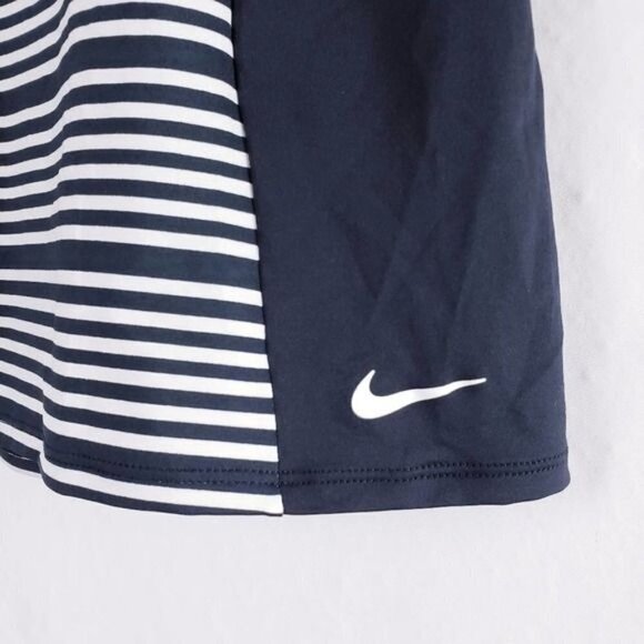 Nike‎ New Tankini Swim Top Key Hole Racerback V-neck Black Swimsuit Top NWT sz S - Picture 7 of 9